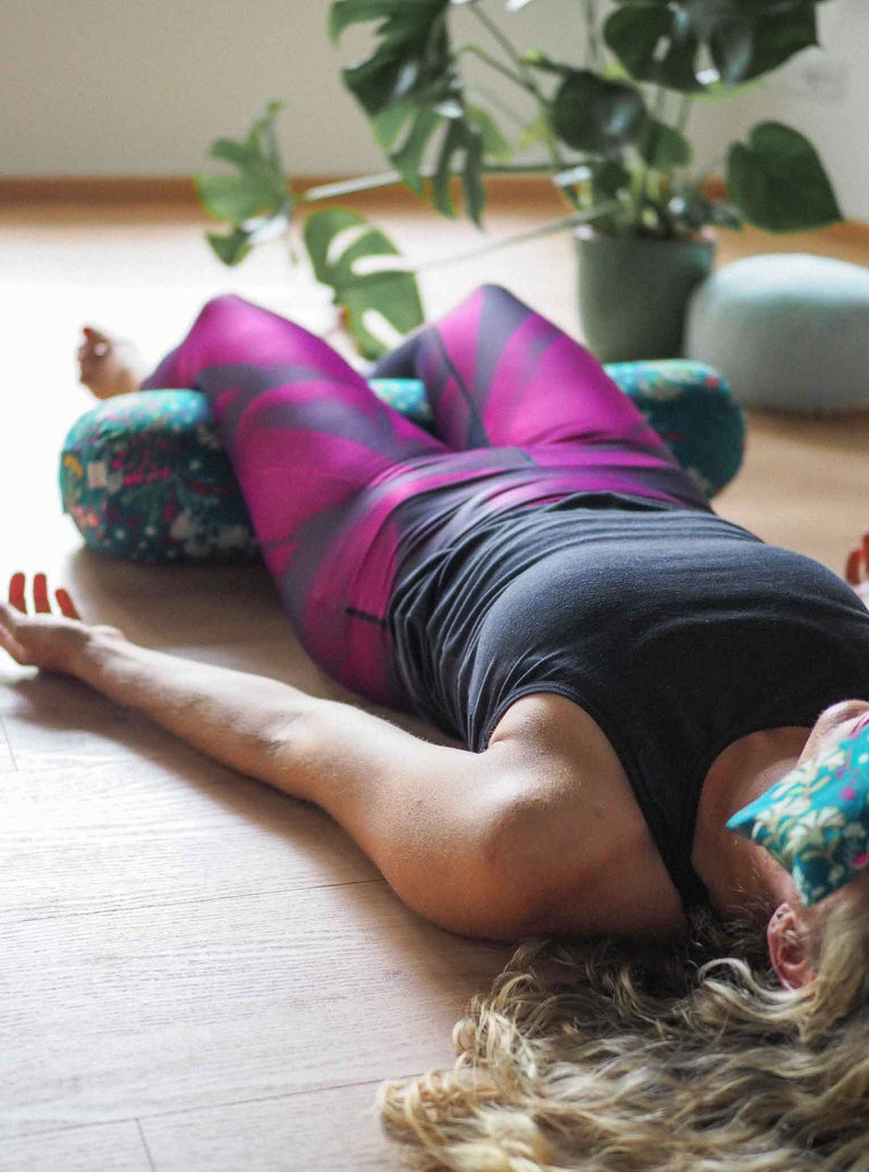 Yoga Leggings BURGUNDY BIRD