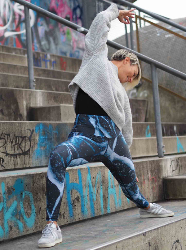 Yoga Leggings FROZEN LAKE