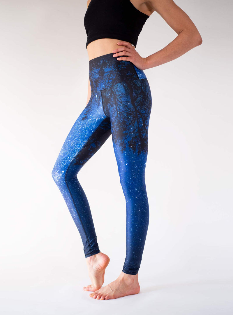Milky Way Yoga Leggings