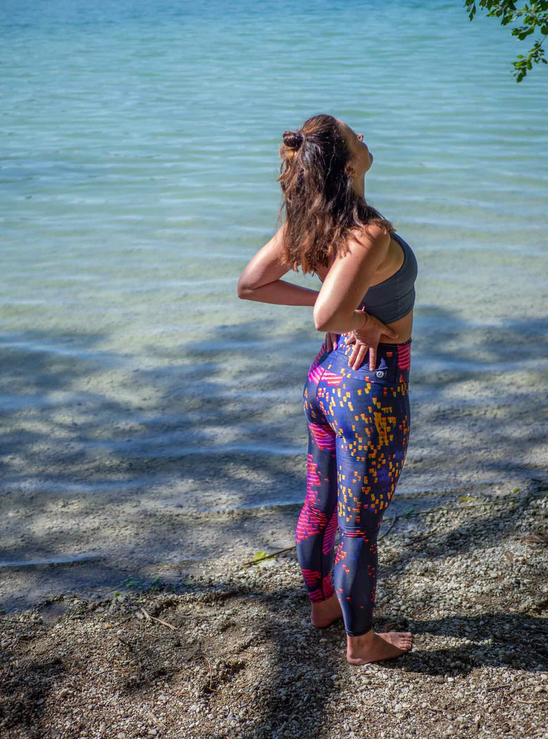 Yoga Leggings TECHNO BIRD