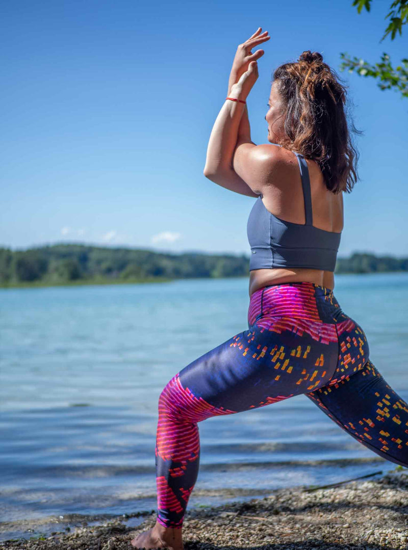 Yoga Leggings TECHNO BIRD