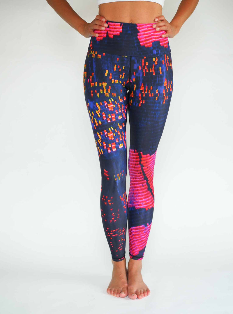 Yoga Leggings TECHNO BIRD