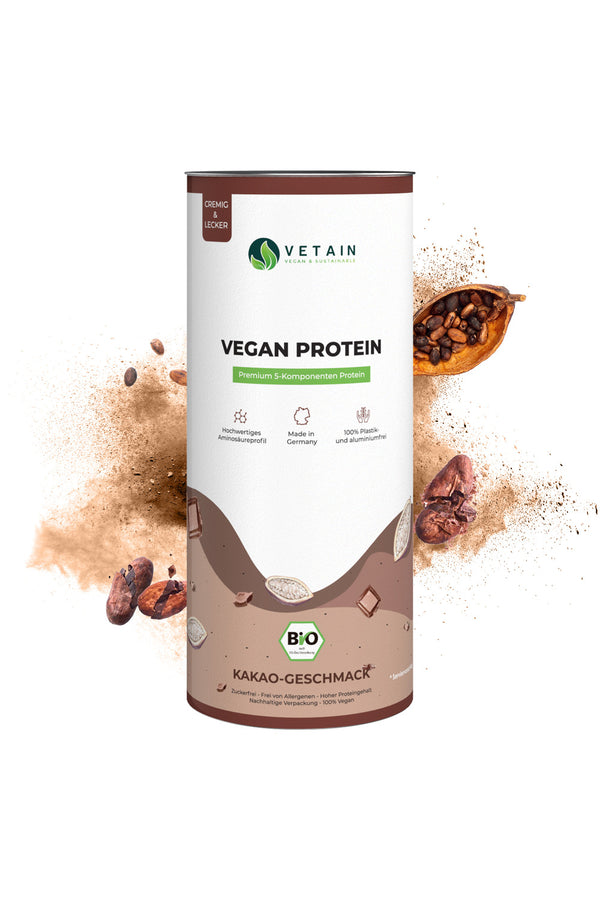 Veganes Bio Proteinpulver Kakao 600g