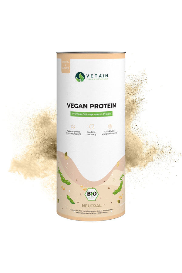 Veganes Bio Proteinpulver Neutral 600g