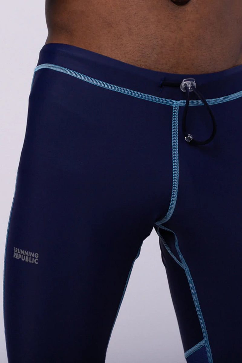 Men's Long Tight 2.0 - blau