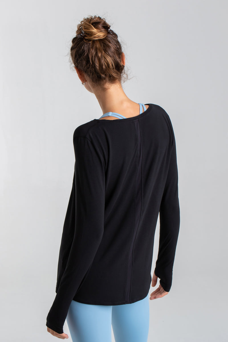 Wave Long Sleeve Tops