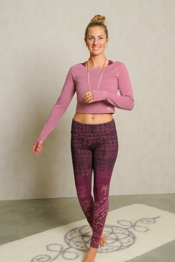 Longsleeve Crop Top Bambus