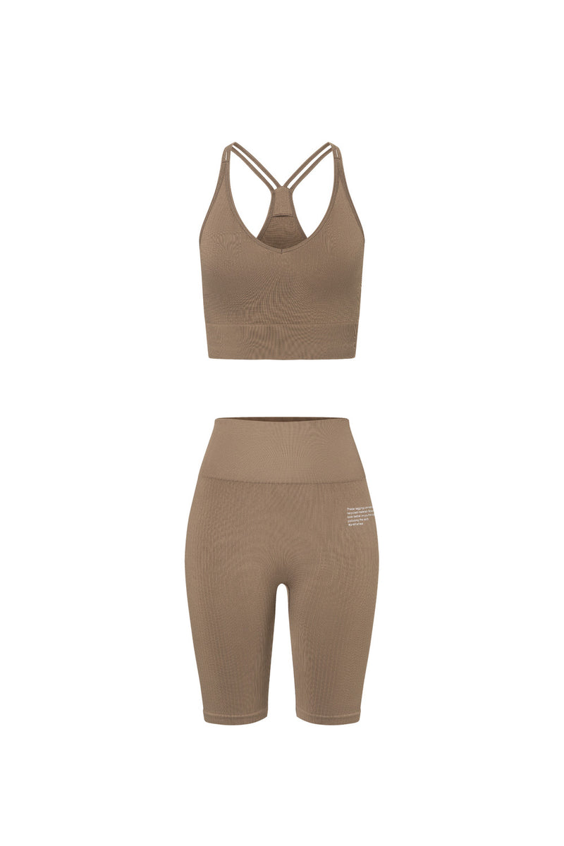 2er Set Summer Vibes Taupe