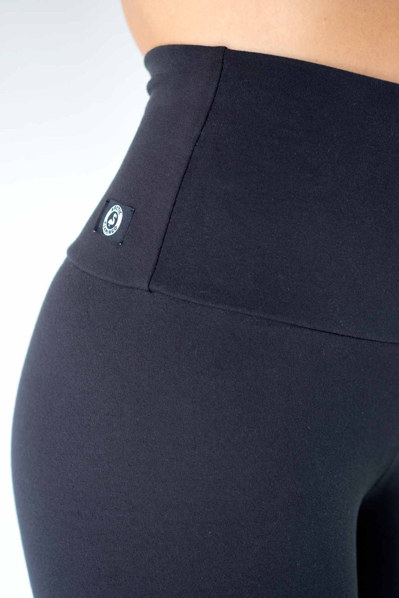Black Lyocell Yoga Leggings