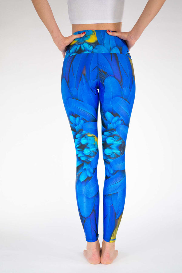 Blue Bird Yoga Leggings