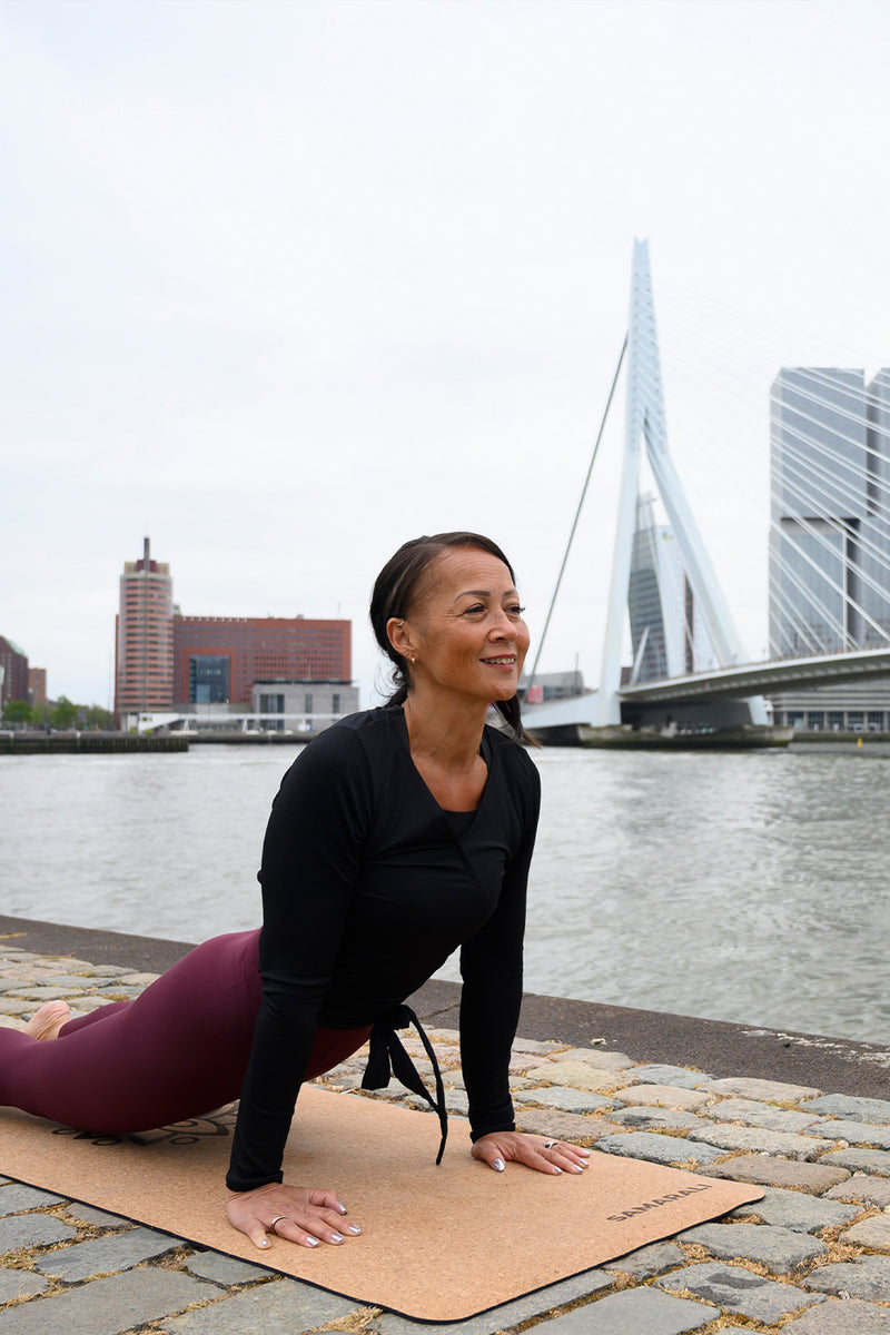 Klassische Kork Yogamatte