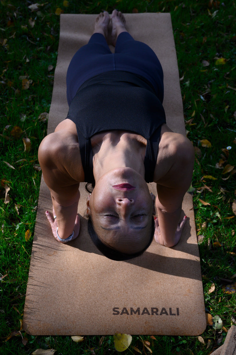 Klassische Kork Yogamatte