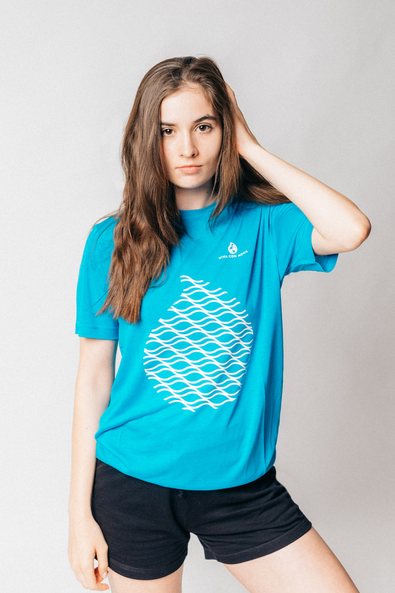 Sport T-Shirt „Viva con Agua X VIDAR Sport“ Unisex aus TENCEL™ Lyocell