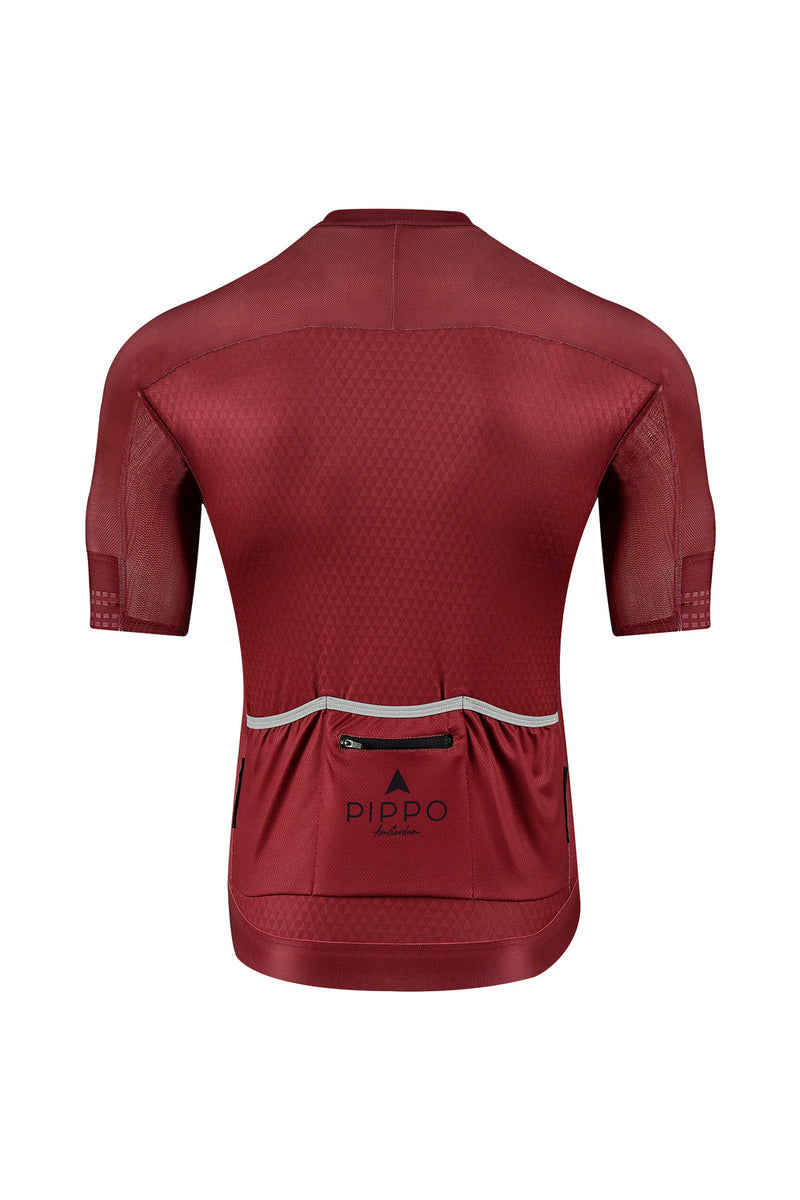 RENNRADTRIKOT - DE RONDE Bold Red