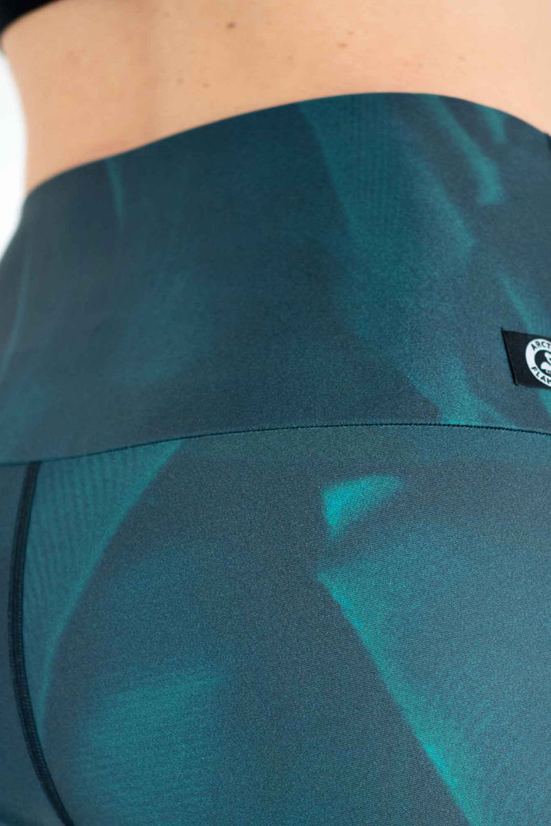 Green Bird Yoga Leggings