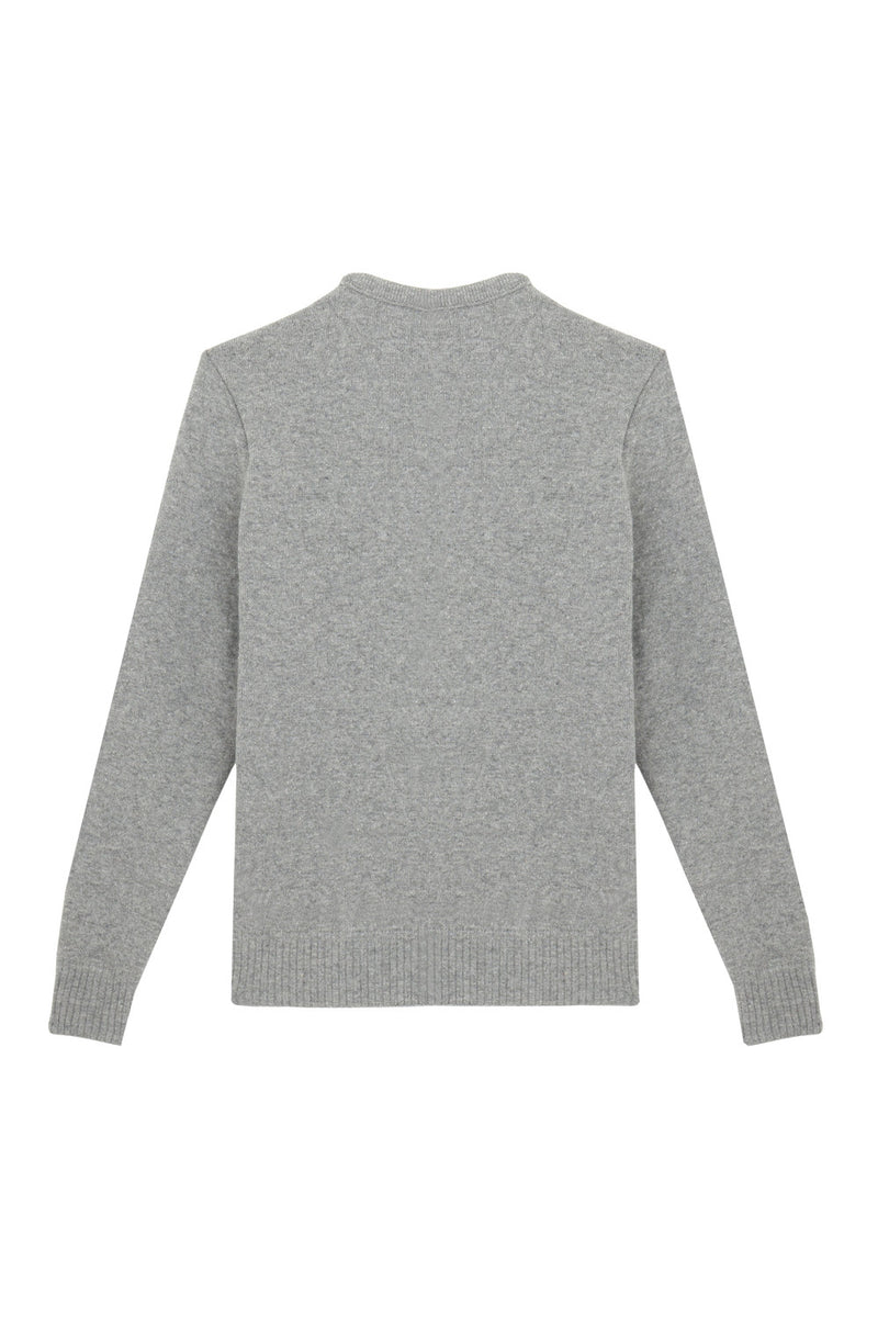 Sweater jacquard aus recycelter Wolle SNEJNI BARS Unisex