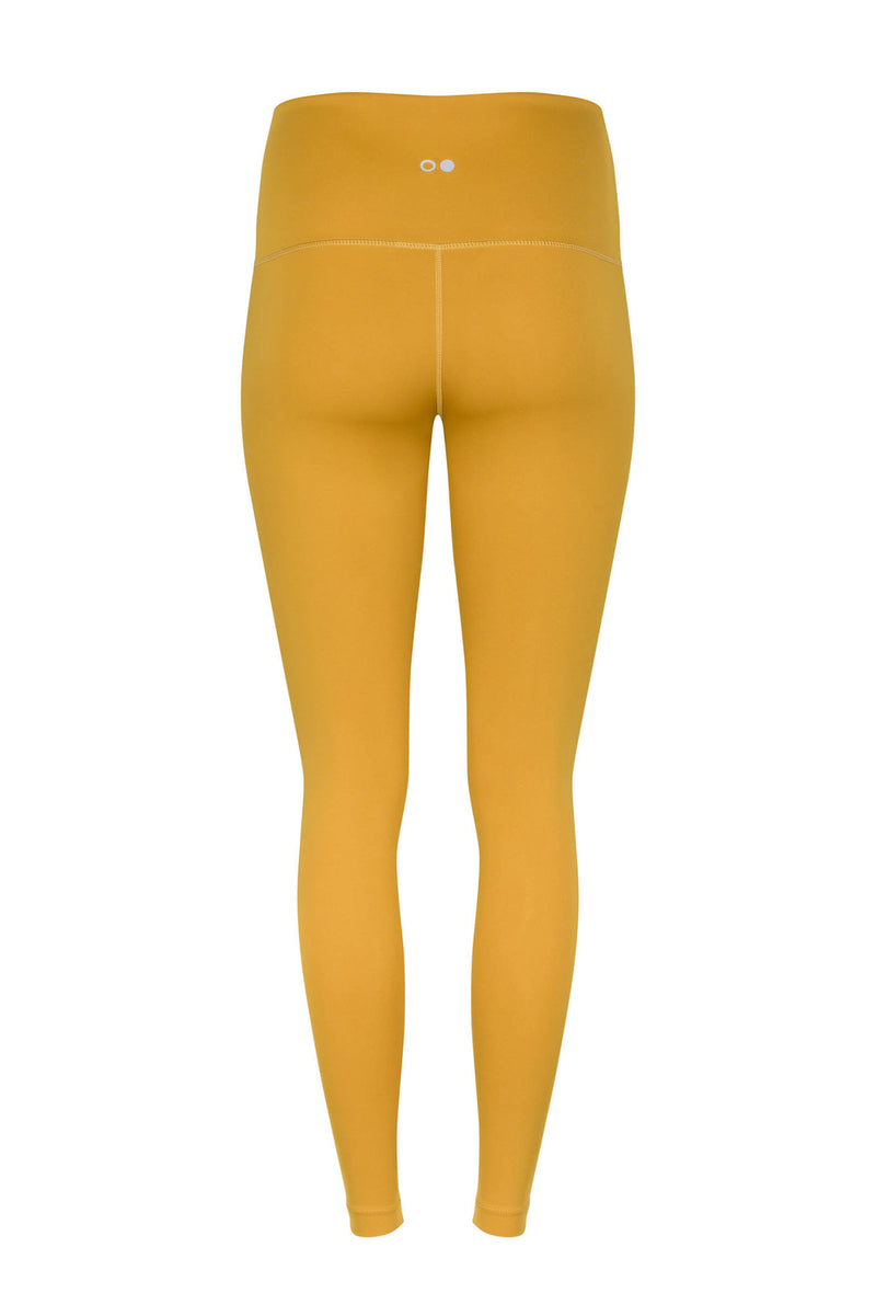 High-Rise Leggings in Honey Mustard