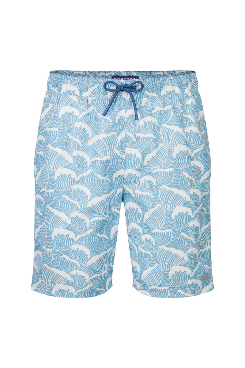 Faro Boardshorts - Ocean Waves Print