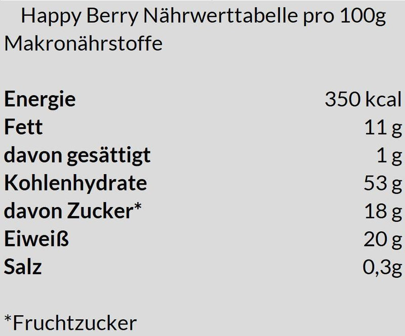 Happy Berry 580g