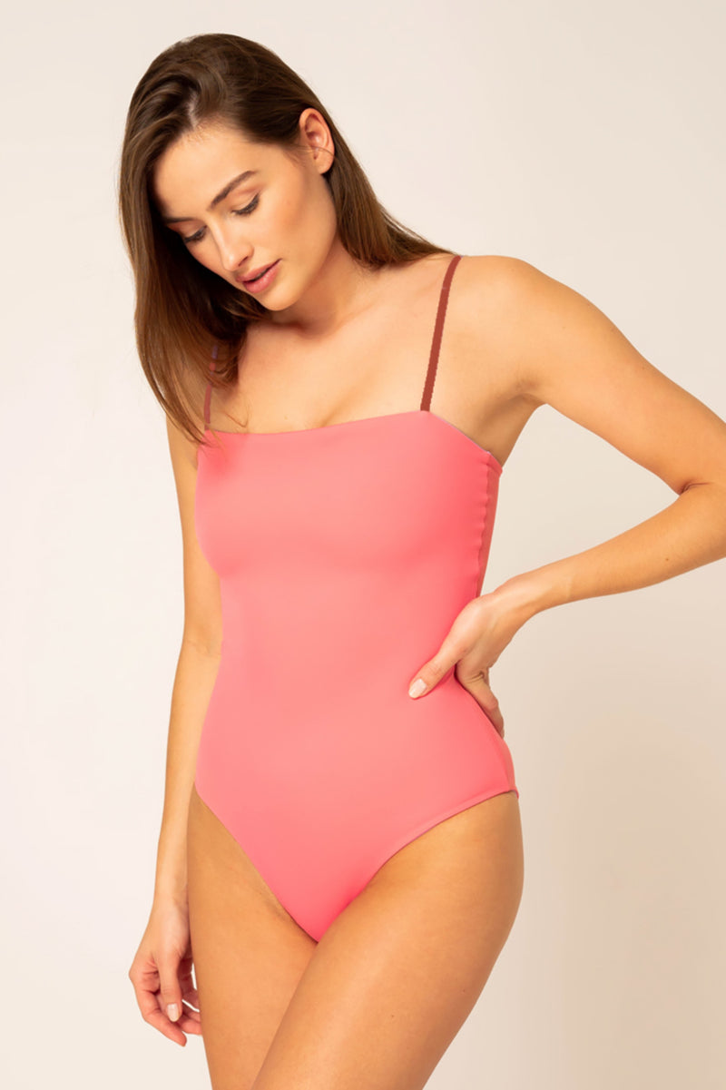 Sole One Piece Reversible - spice / pink