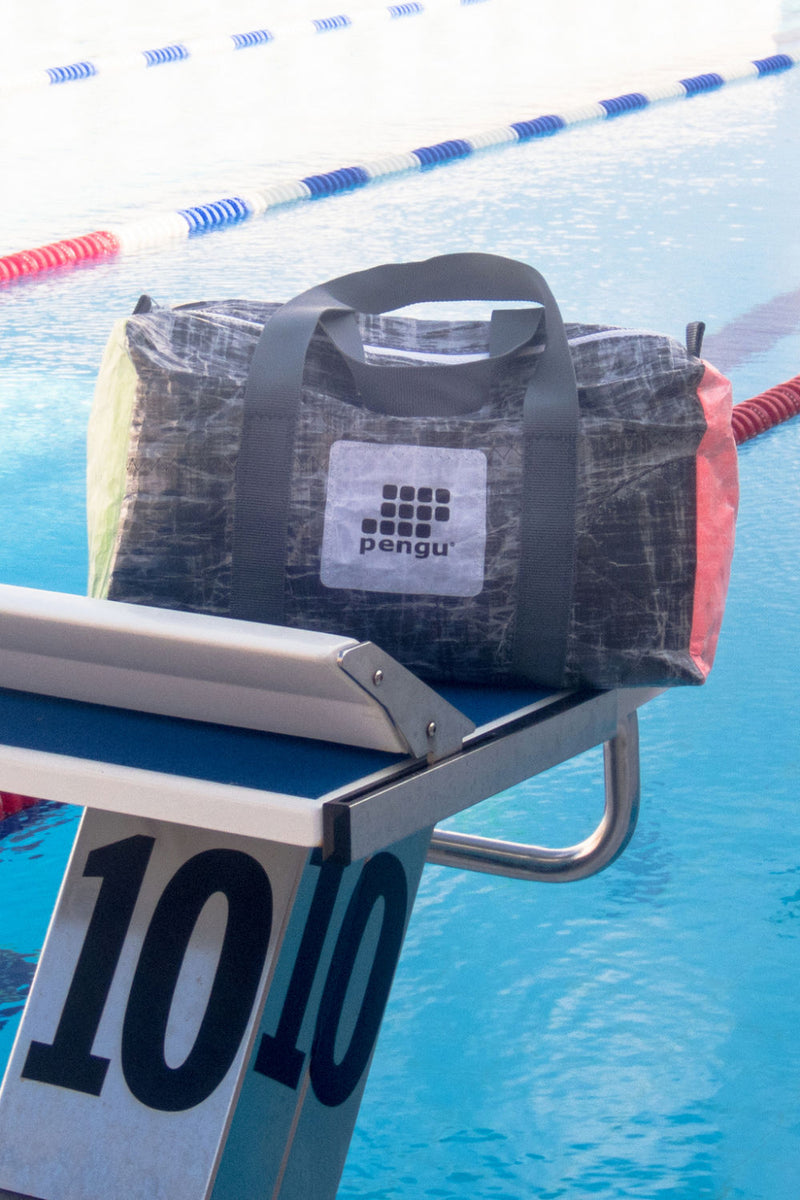 ECO Sporttasche Schwarz Neon