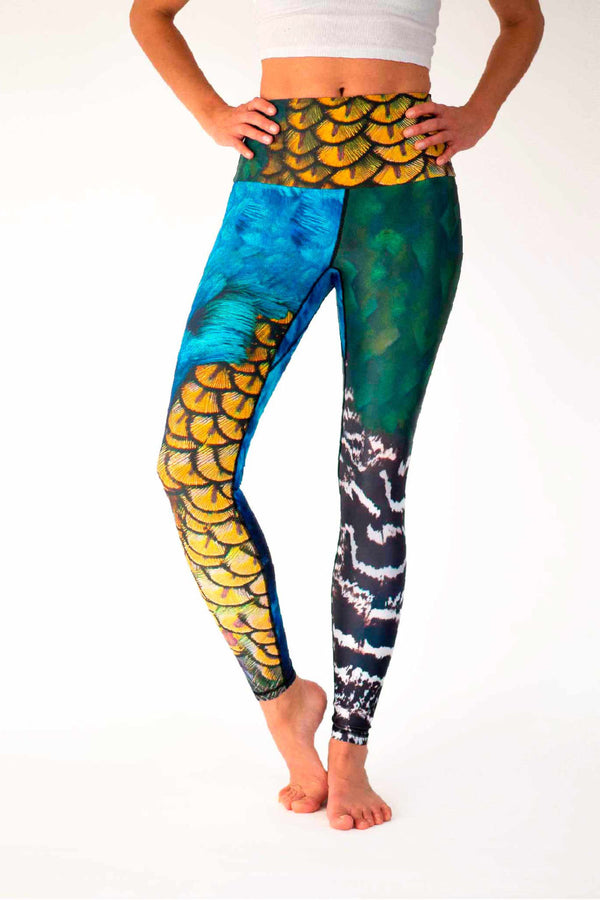 Peacock Yoga Leggings