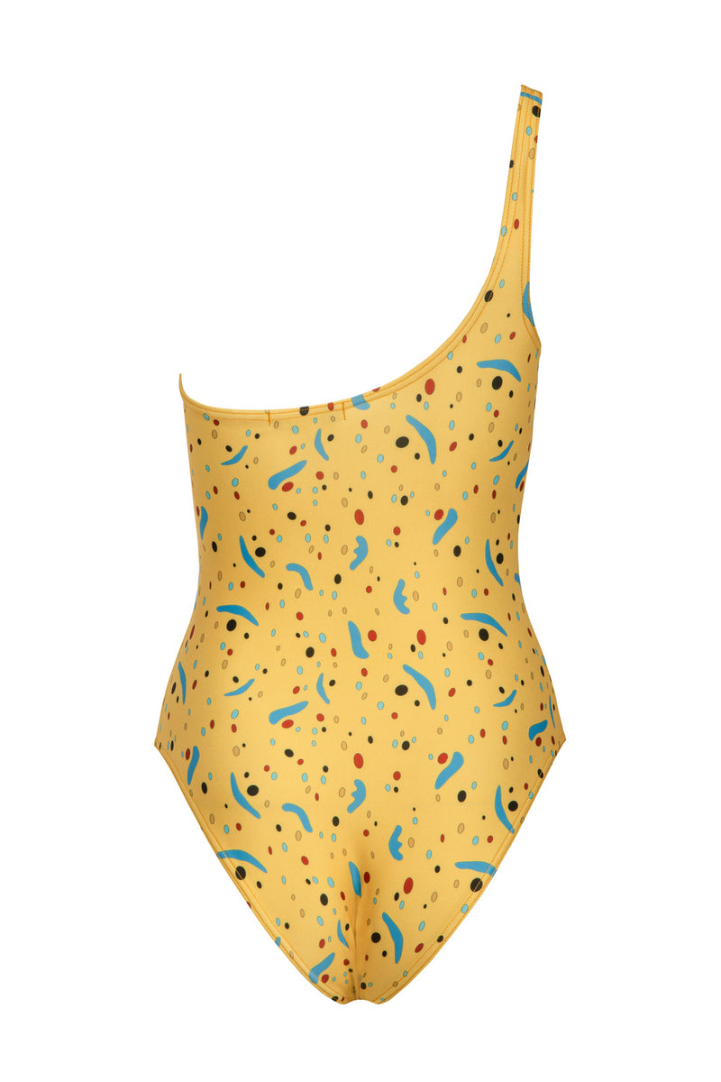 Julie One piece - Badeanzug Yellow Boddarti