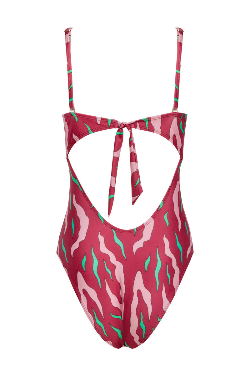 Sophia One piece - Badeanzug - Burgundy Scarus