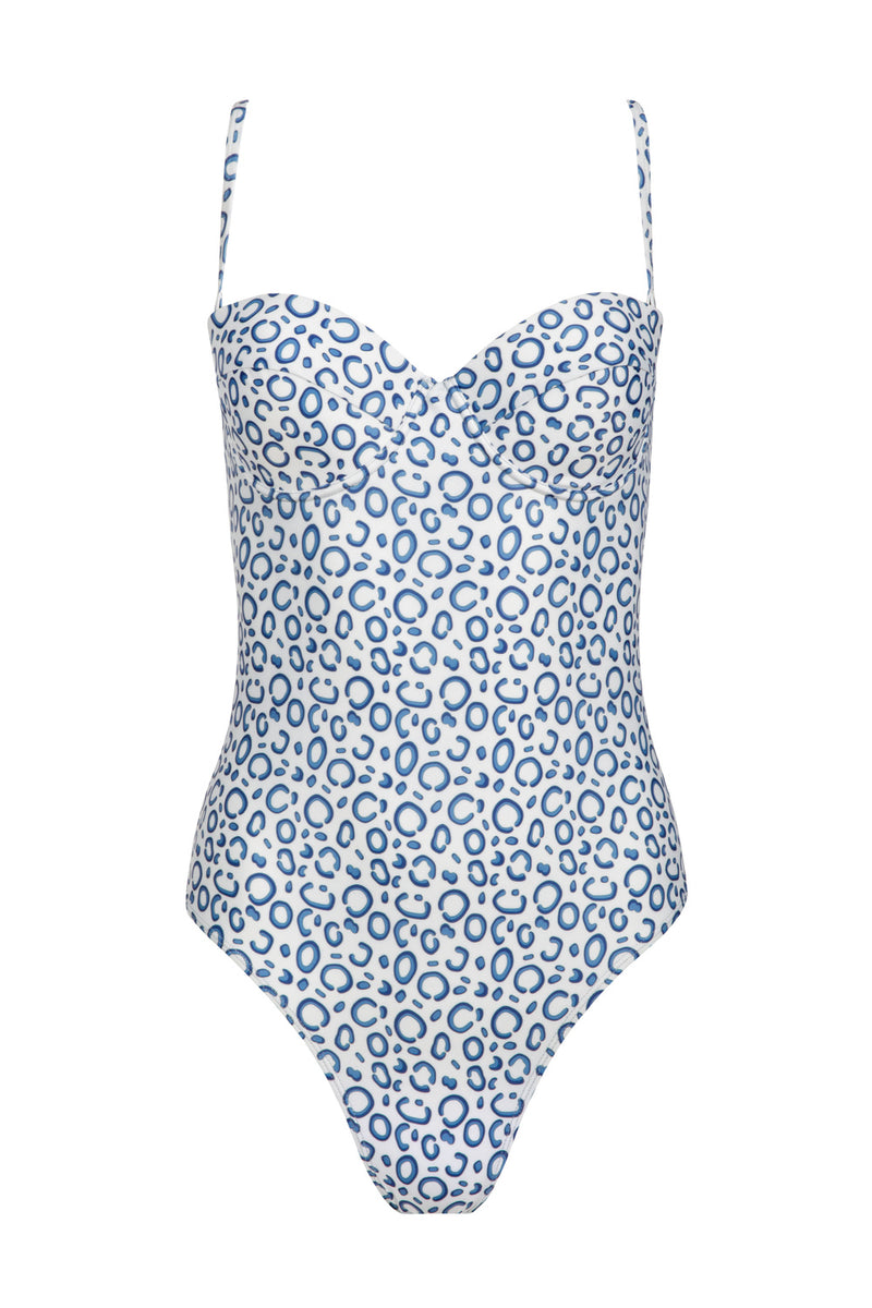 Sophia One piece - Badeanzug White Peacock