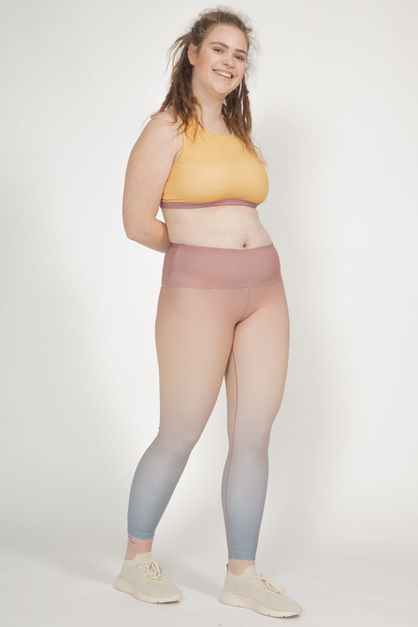 High-Rise Leggings Rosa