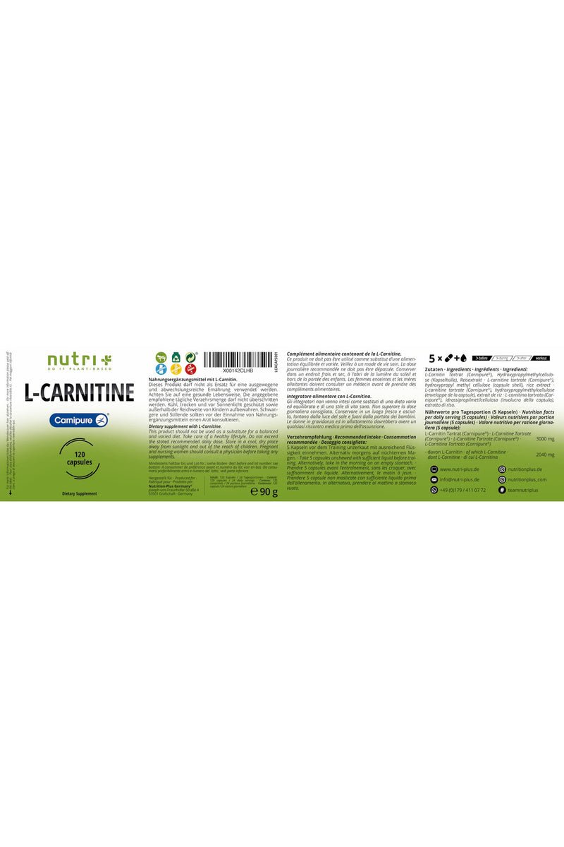 L-Carnitin Kapseln (Carnipure®)