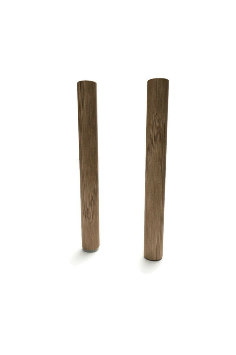 Kurzhanteln aus Holz und Edelstahl (bis 2kg)