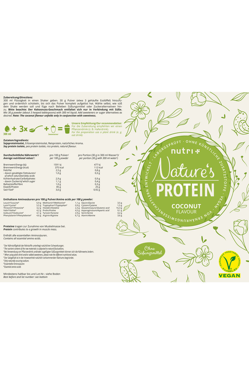 Nature's Protein Coconut