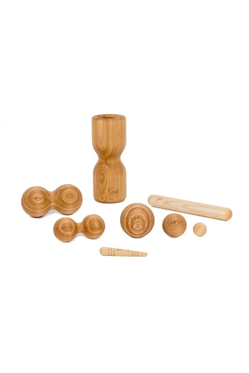 rollholz Set groß