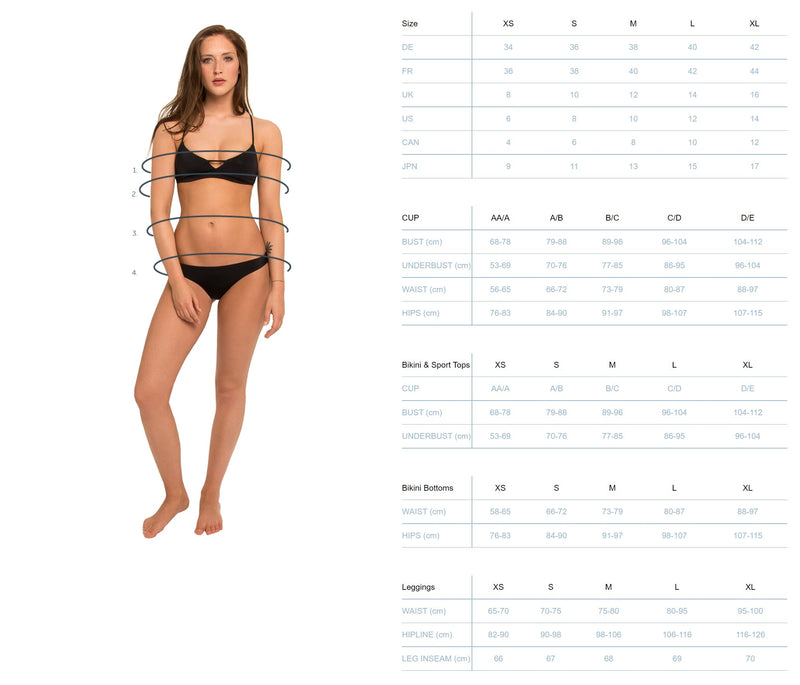 Cloe Hipster -Wendbare Bikinihose Black / Riad