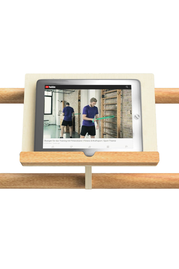 Tablethalter für Sprossenwand