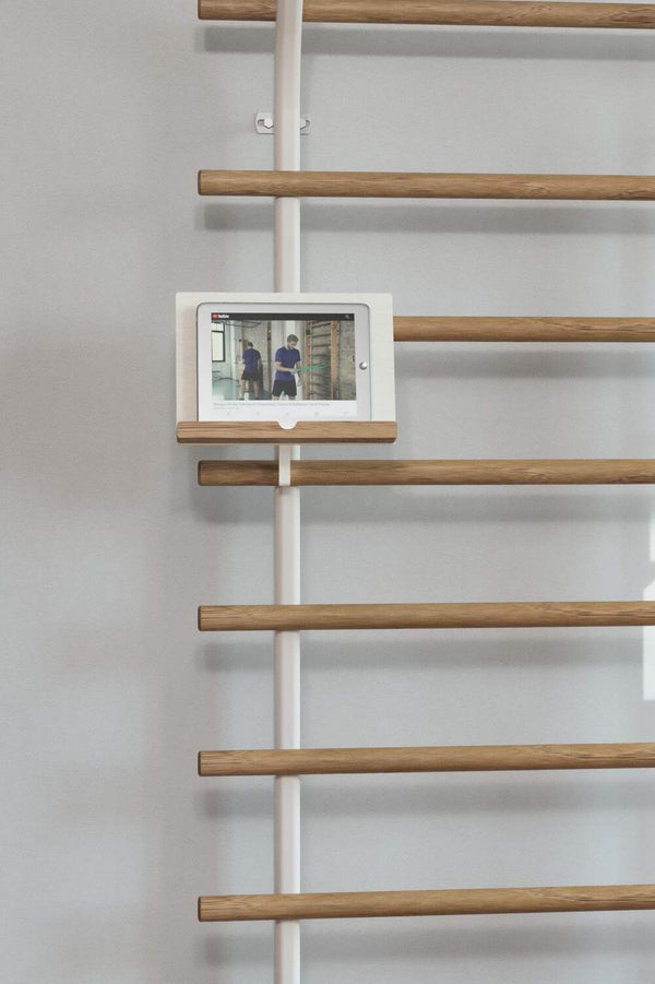 Tablethalter für Sprossenwand