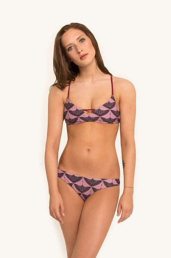 Blossom Bottoms Print - Bikinihose